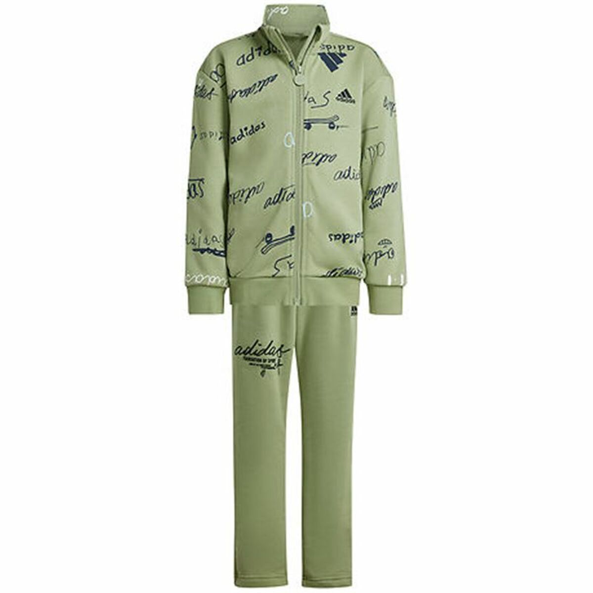 Träningsoverall, Barn Adidas Brand Love Little Grön