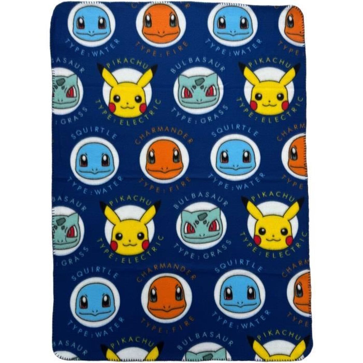 Filt Pokémon 25 x 7 x 13 cm Multicolour djur