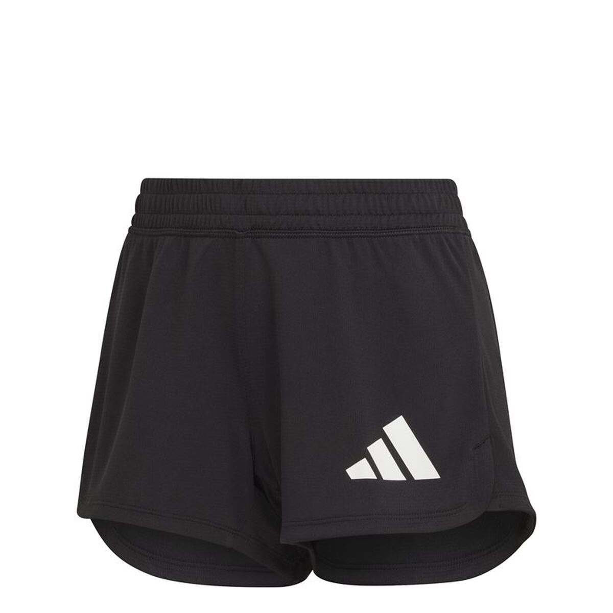 Träningsshorts Adidas Pacer 3 Stripes Knit Svart
