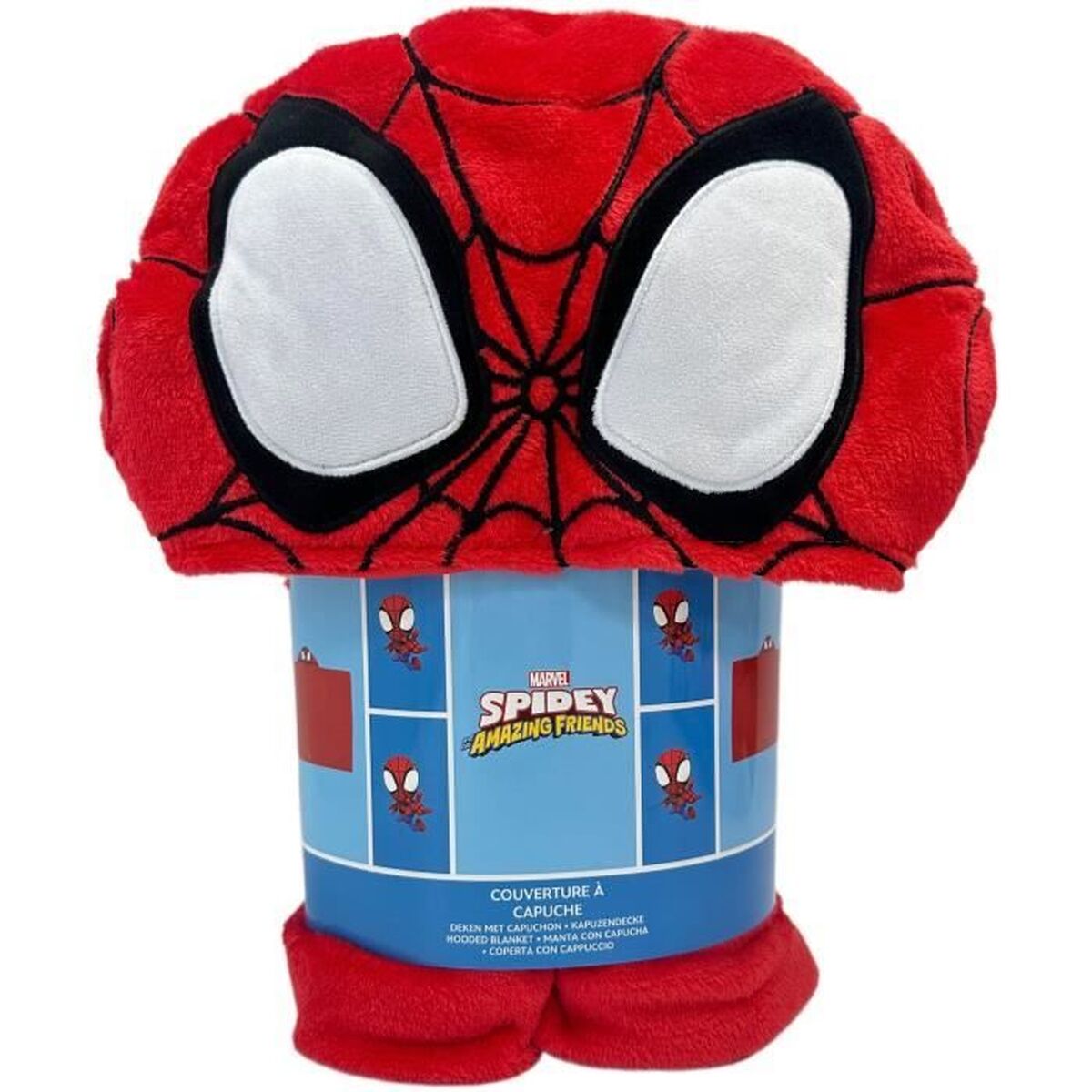 Filt Spidey Röd djur