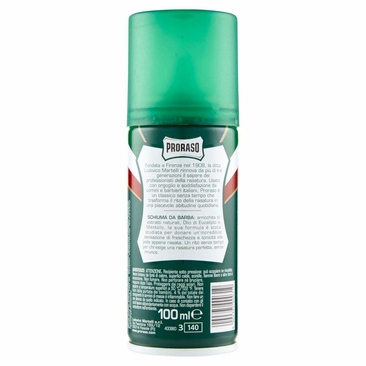 Raklödder Proraso Refresh Eucalyptus - 2