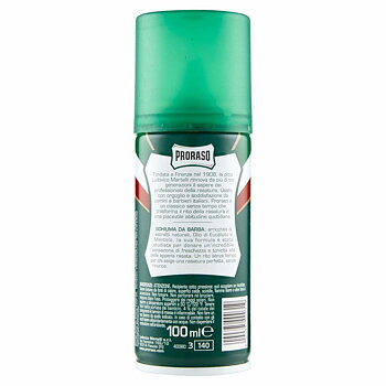Raklödder Proraso Refresh Eucalyptus