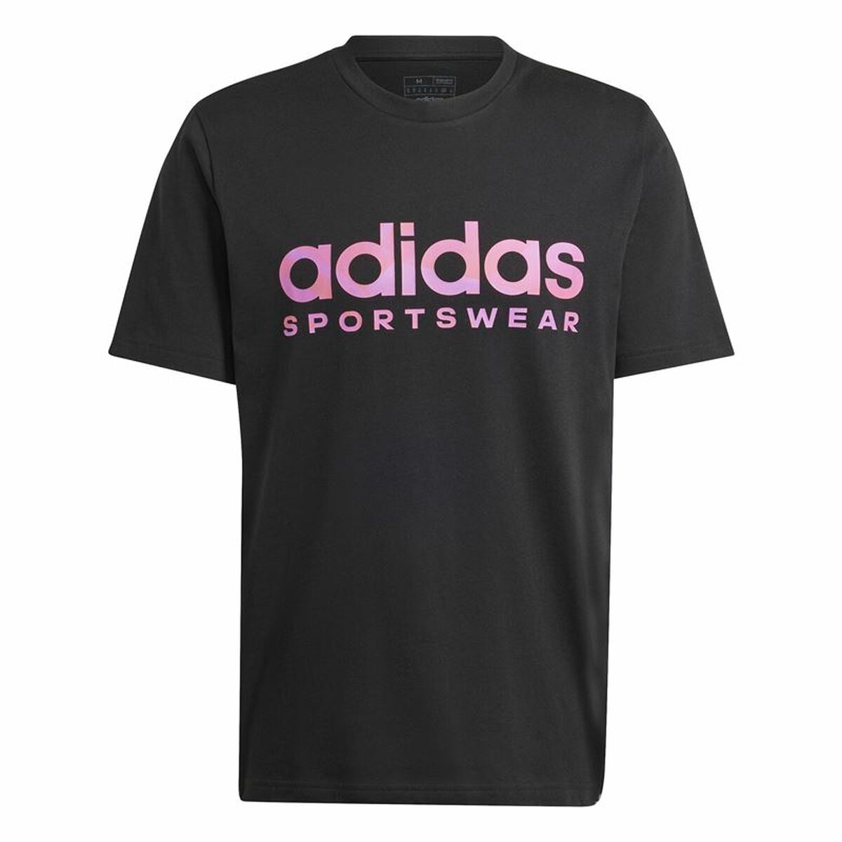 T-shirt med kortärm Herr Adidas House Of Tiro Summer Linear Graphic Svart