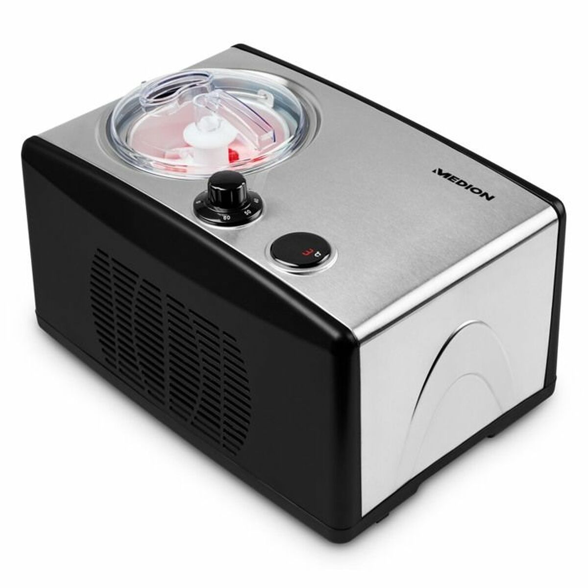 Glassmaskin Medion Rostfritt stål 150 W 1,5 L