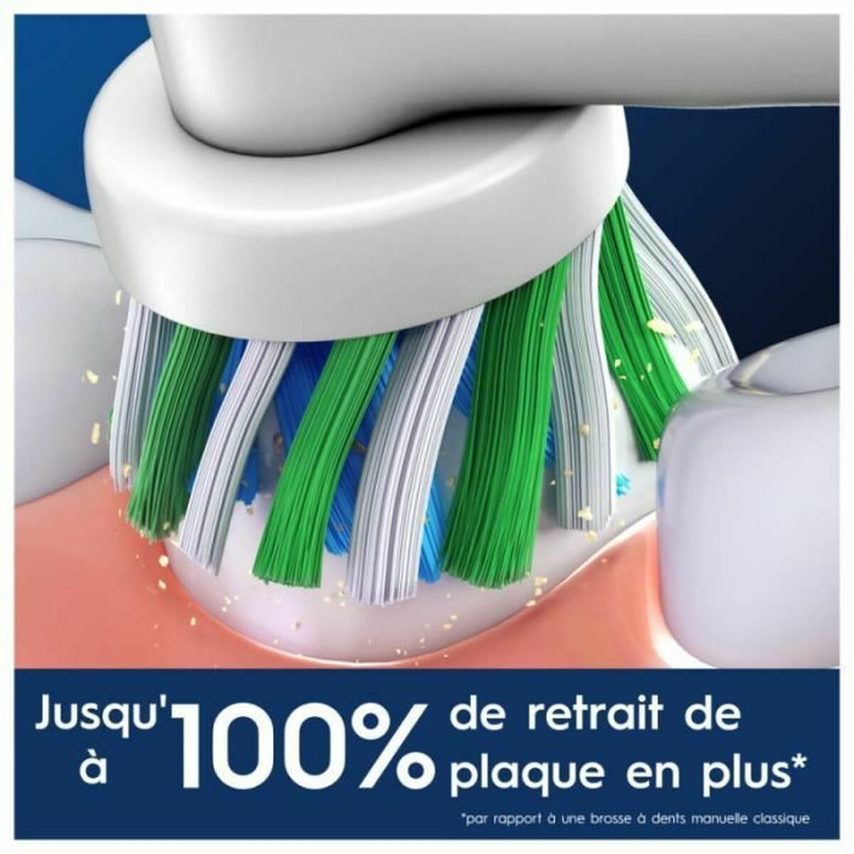 Tandborsthuvud Oral-B Pro Cross action 3 Delar - 2