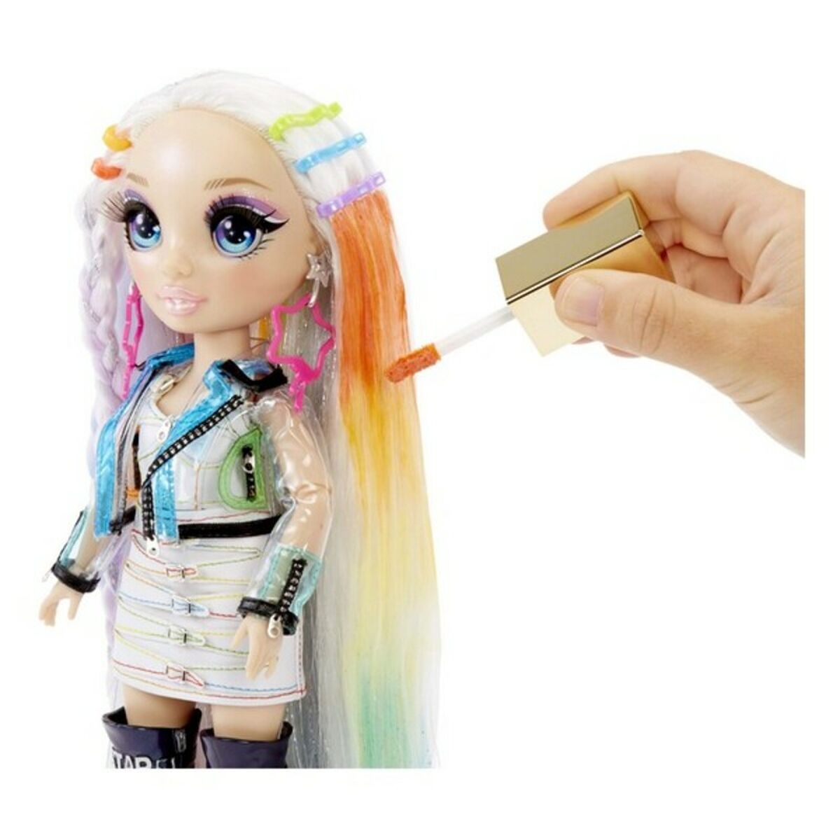 Playset Rainbow Hair Studio Rainbow High 569329E7C 5-i-1 (30 cm) - 3