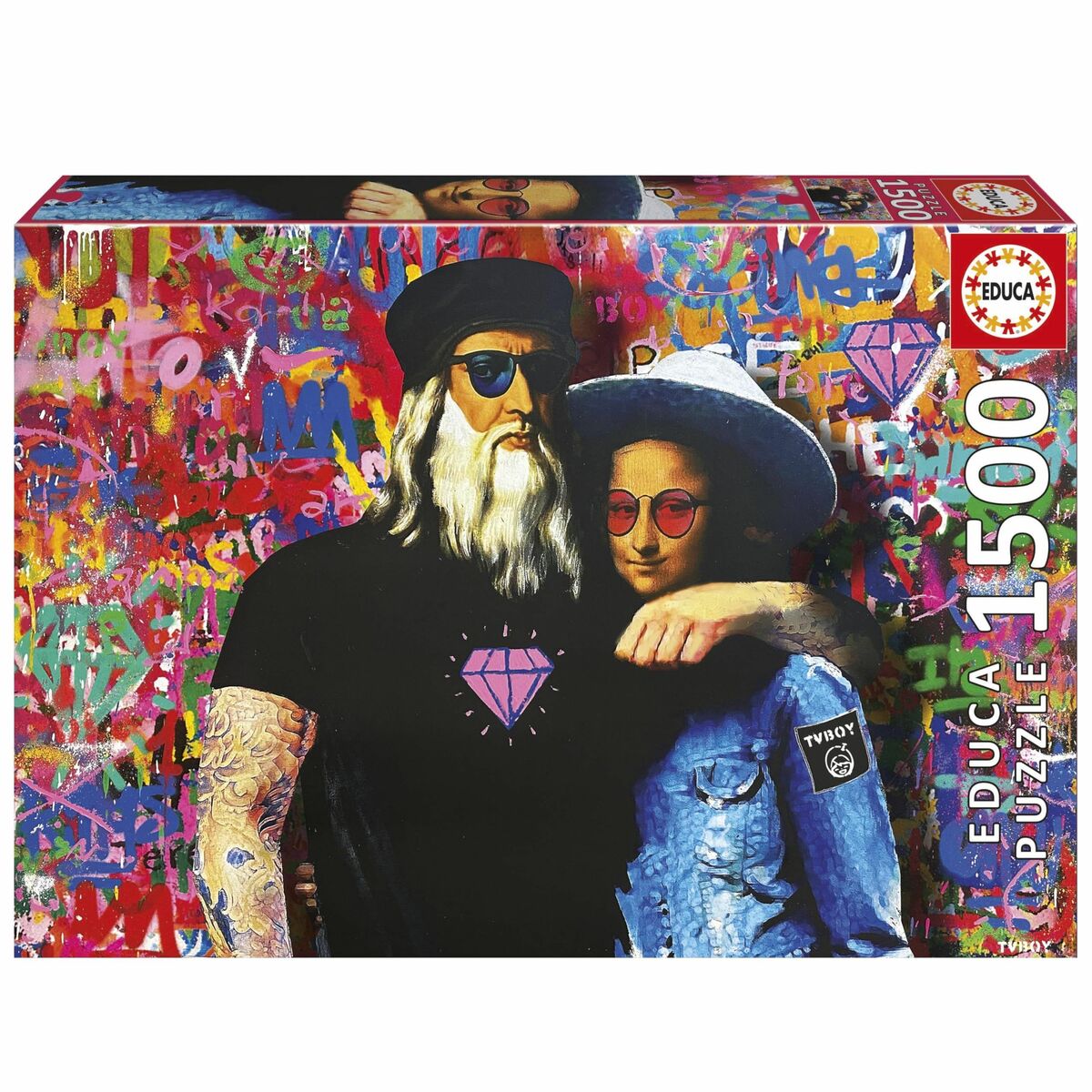 Pussel Educa Leo y Lisa 1500 Delar