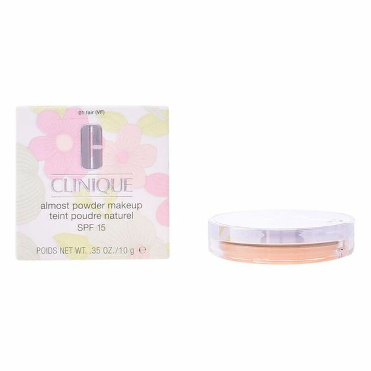 Pulveriserad Make Up Almost Powder Clinique Spf 15 Spf 15 10 g