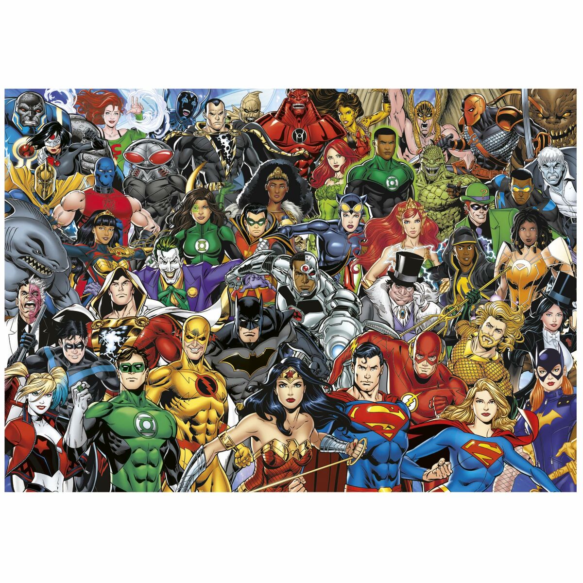 Pussel Educa Liga de la Justicia DC Comics 1000 Delar - 2