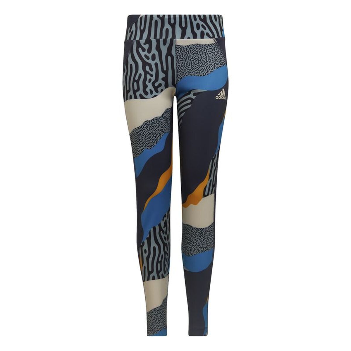 Sport-leggings, Barn Adidas Power Tight Indigo