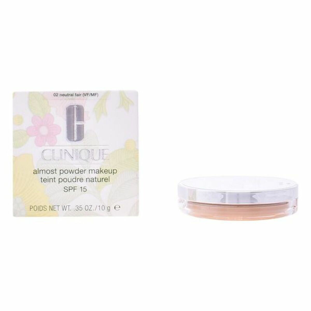 Pulveriserad Make Up Almost Powder Clinique Spf 15 Spf 15 10 g - 2