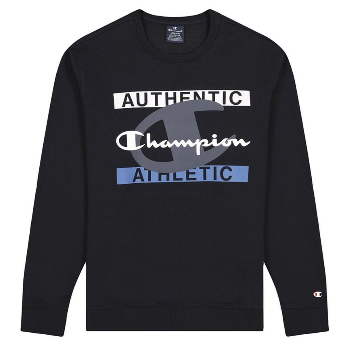 Tröja utan huva Herr Champion Authentic Athletic M Svart