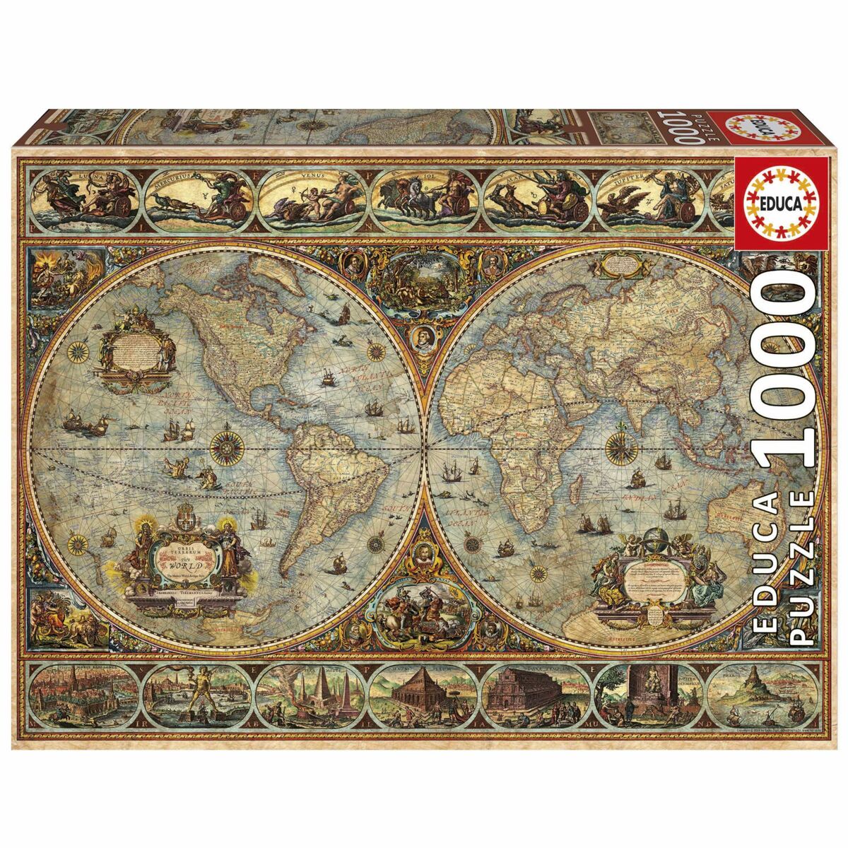 Pussel Educa Orbis Terrarum 1000 Delar - 2