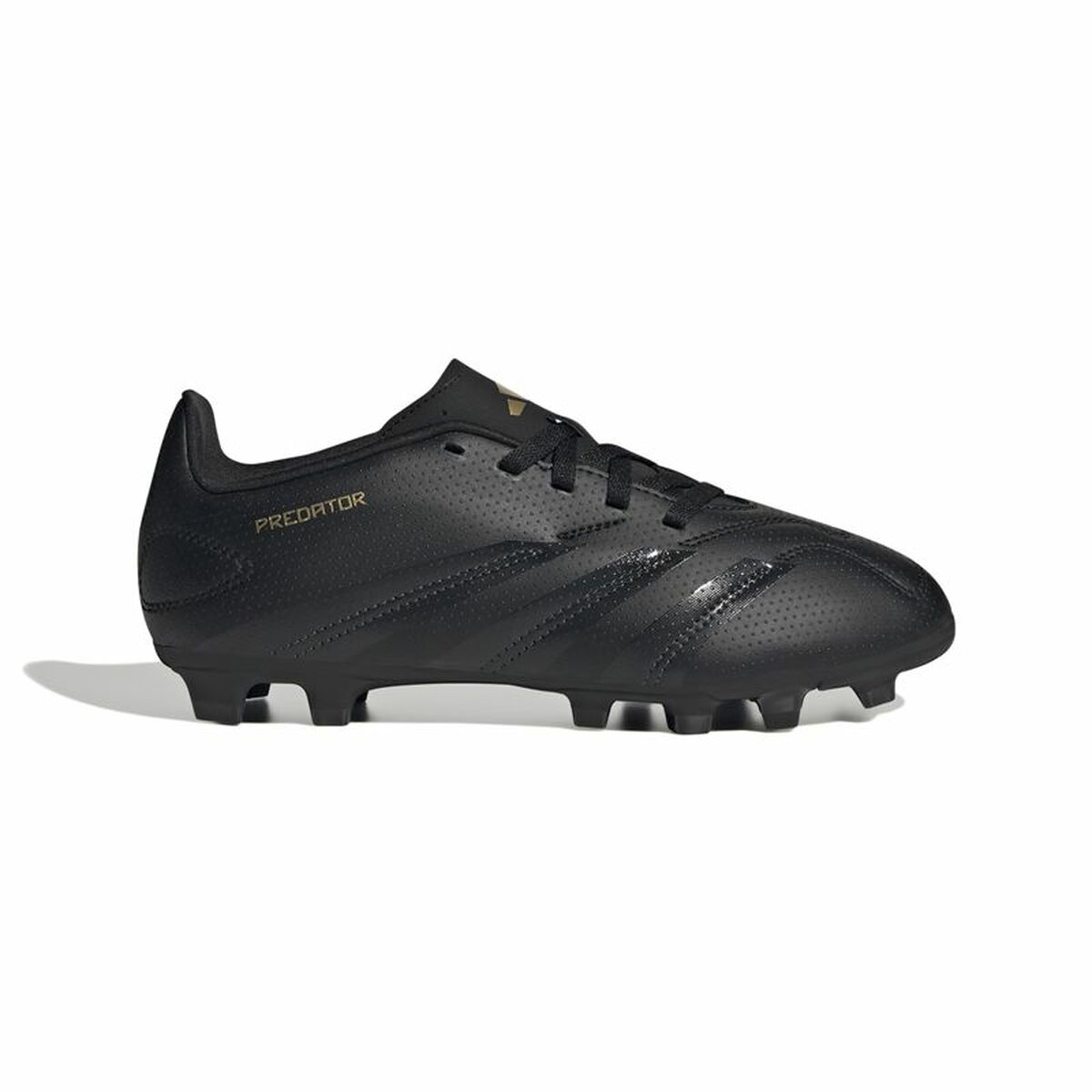 Fotbollsskor för barn Adidas Predator Club J Flexible Ground Svart