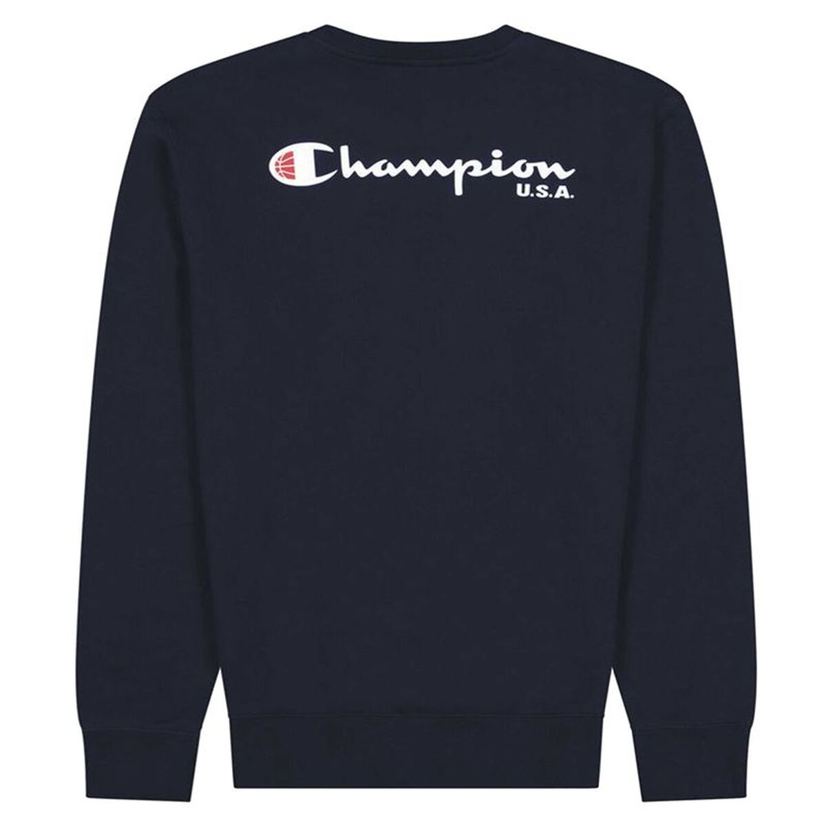 Tröja utan huva Herr Champion USA Crewneck Mörkblå - 2