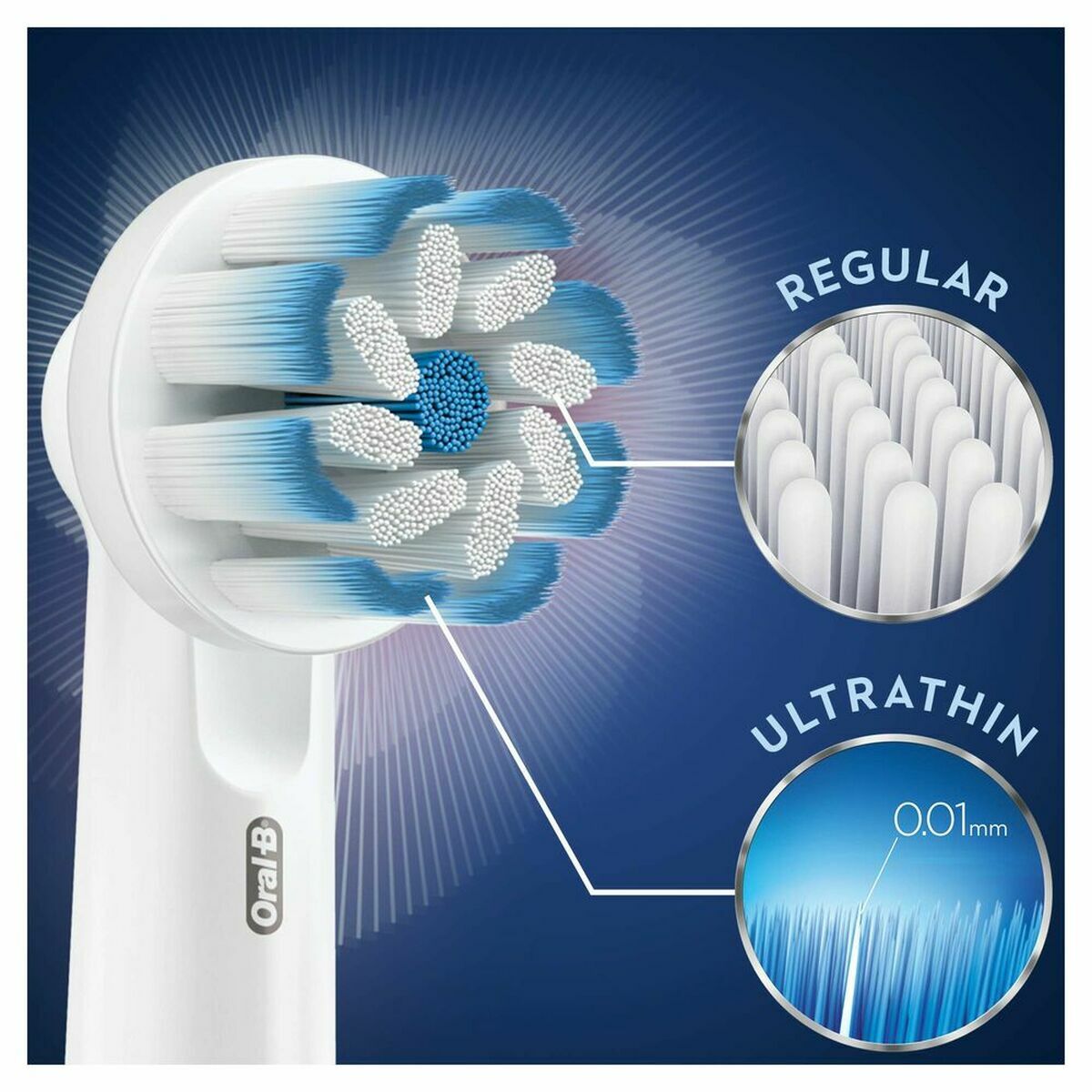 Reservdel till Eltandborste Oral-B EB60-6FFS 6 pcs - 2