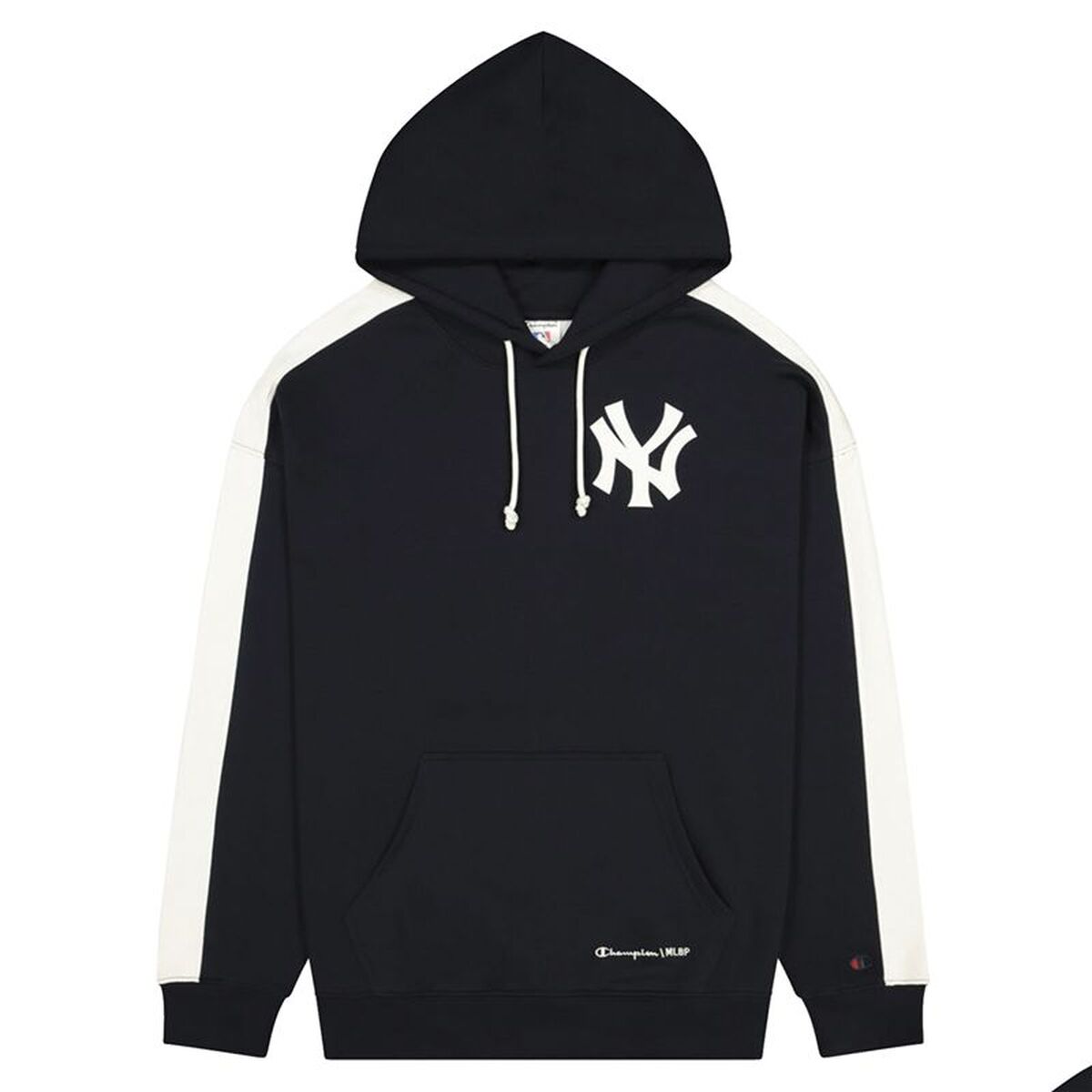 Tröja med huva Herr Champion MLB New York Yankees M Mörkblå
