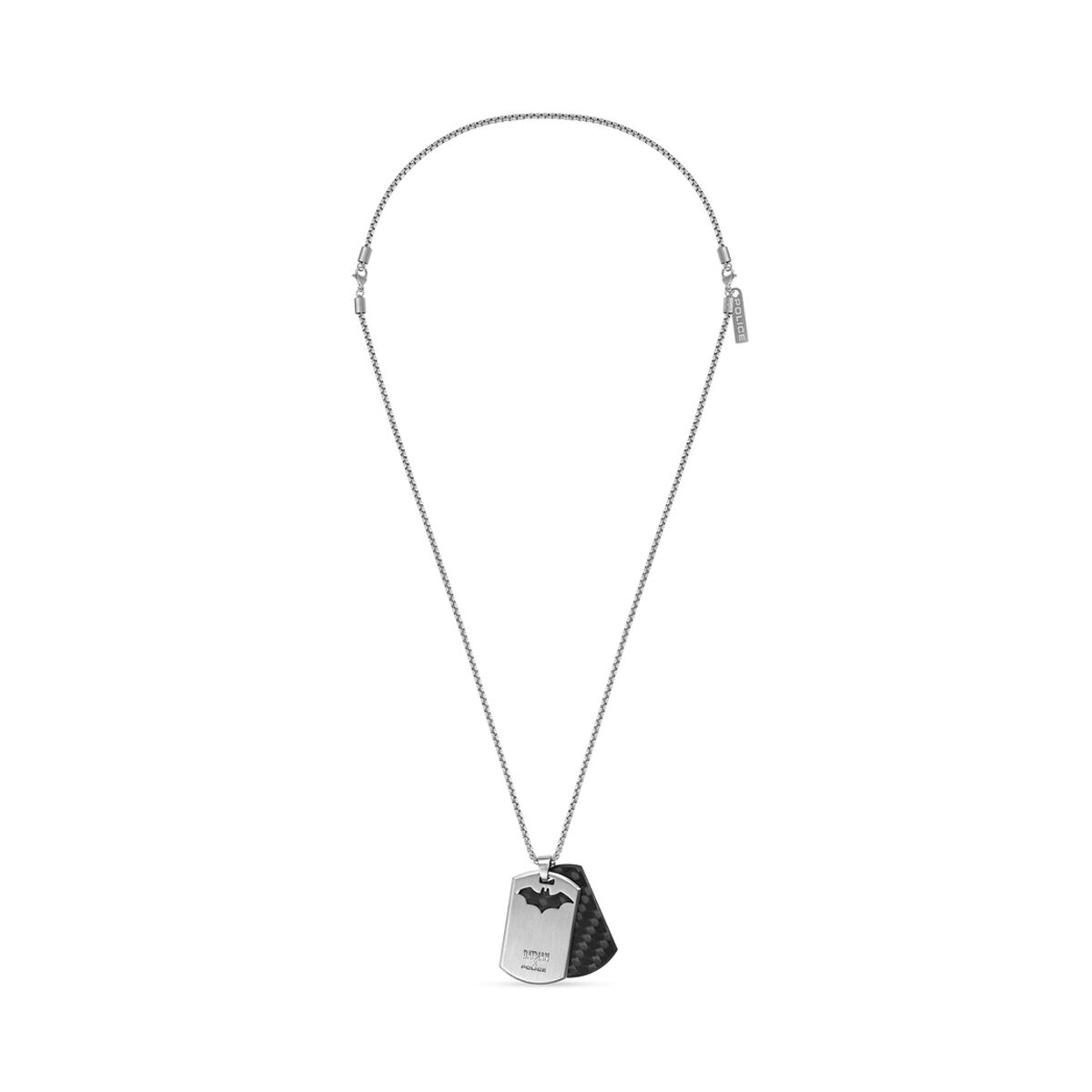 Herrhalsband Police PEAGN0080701 Silvrig