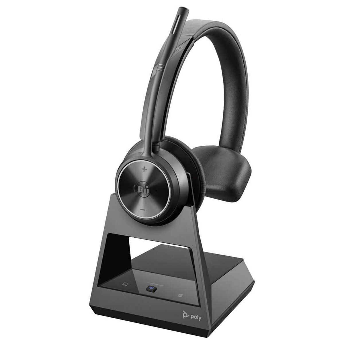 Hörlurar med Mikrofon Poly S7310-M Svart