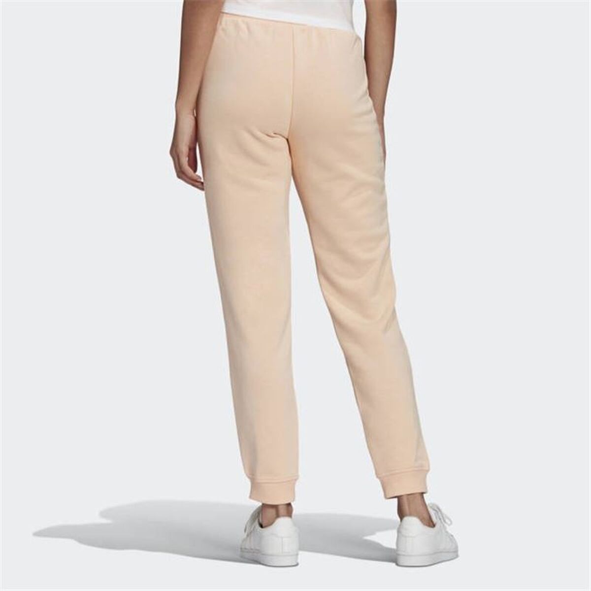 Långa träningsbyxor Adidas GT6831 Beige Kvinna - 2