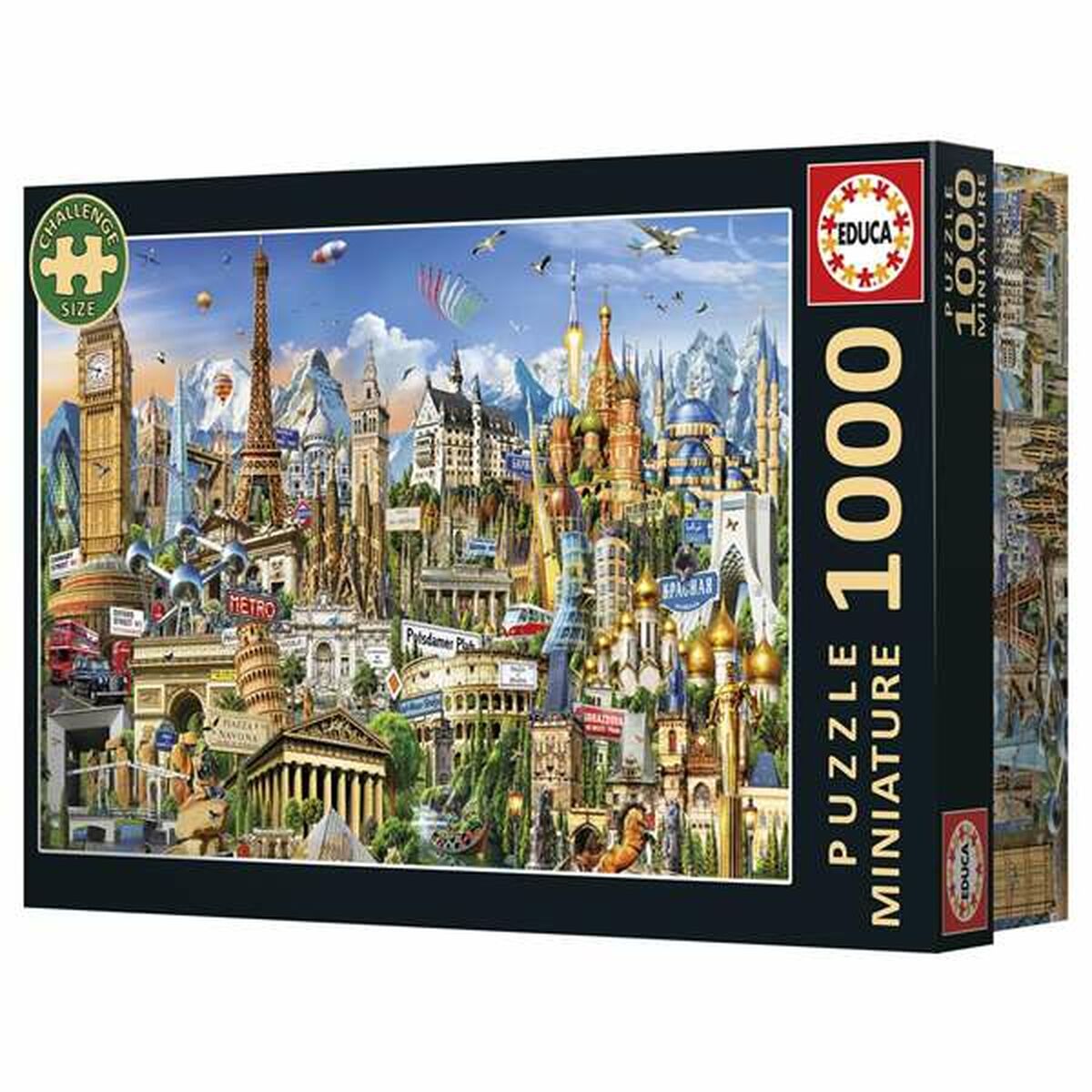 Pussel Educa Europe Minature 1000 Delar