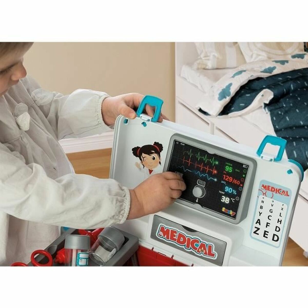 Leksak, doktorsväska med tillbehör Smoby - 3