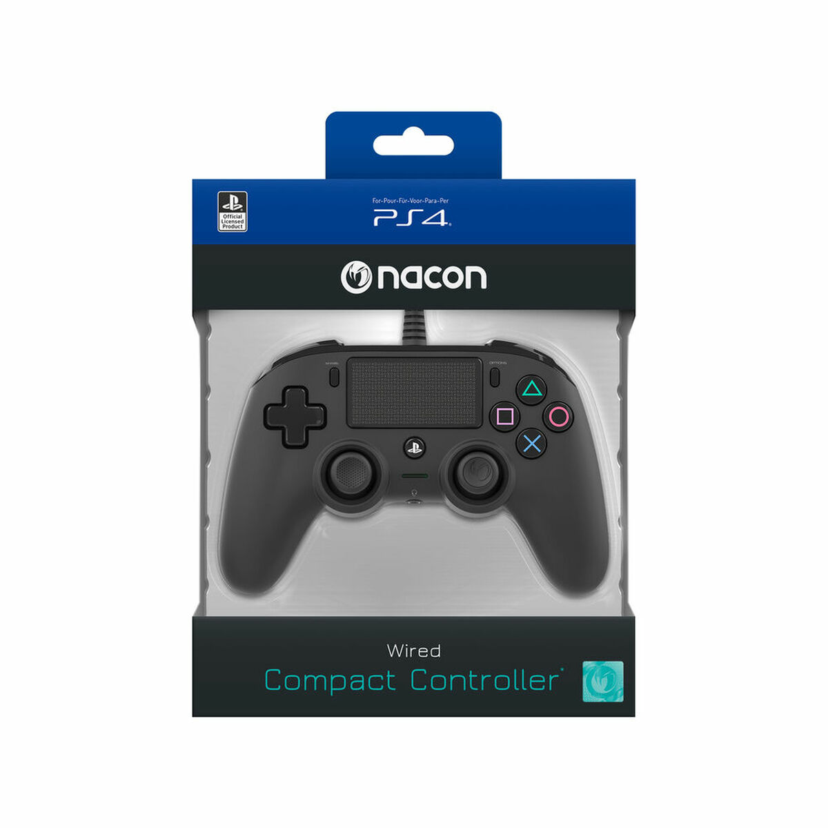 Spelkontroll Nacon PS4OFCPADBLACK - 3