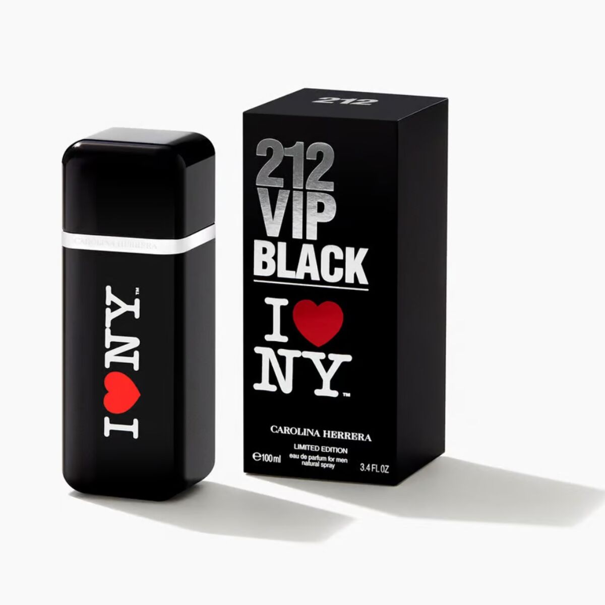 Parfym Herrar Carolina Herrera EDP 212 VIP Black I Love NY 100 ml - 3