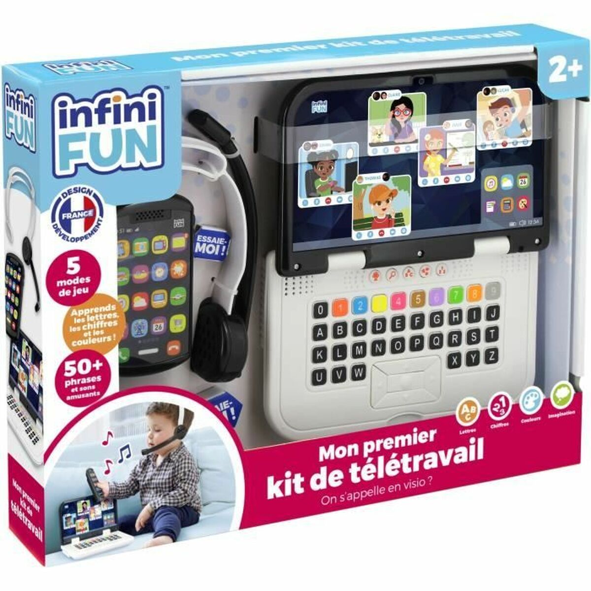 Set My First Telework Kit 3 Delar
