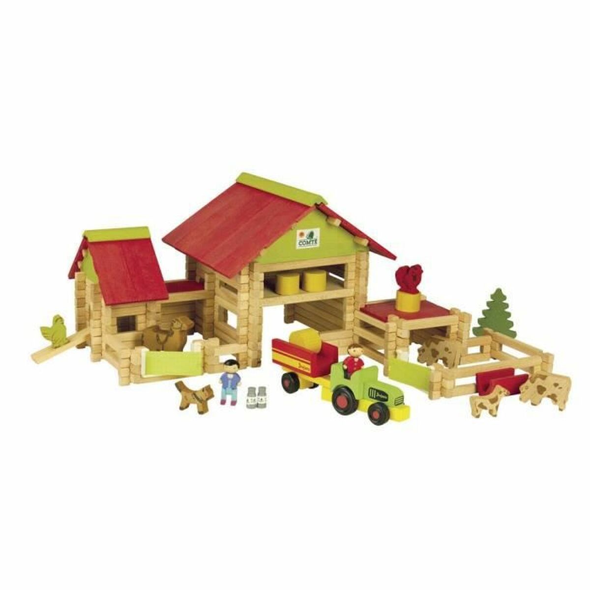 Playset Jeujura Large farm 220 Delar - 2