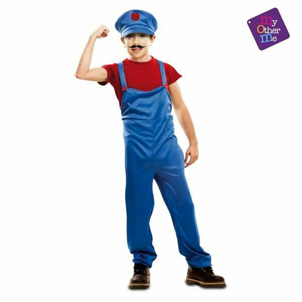 Maskeraddräkt för barn My Other Me Plumber - 2