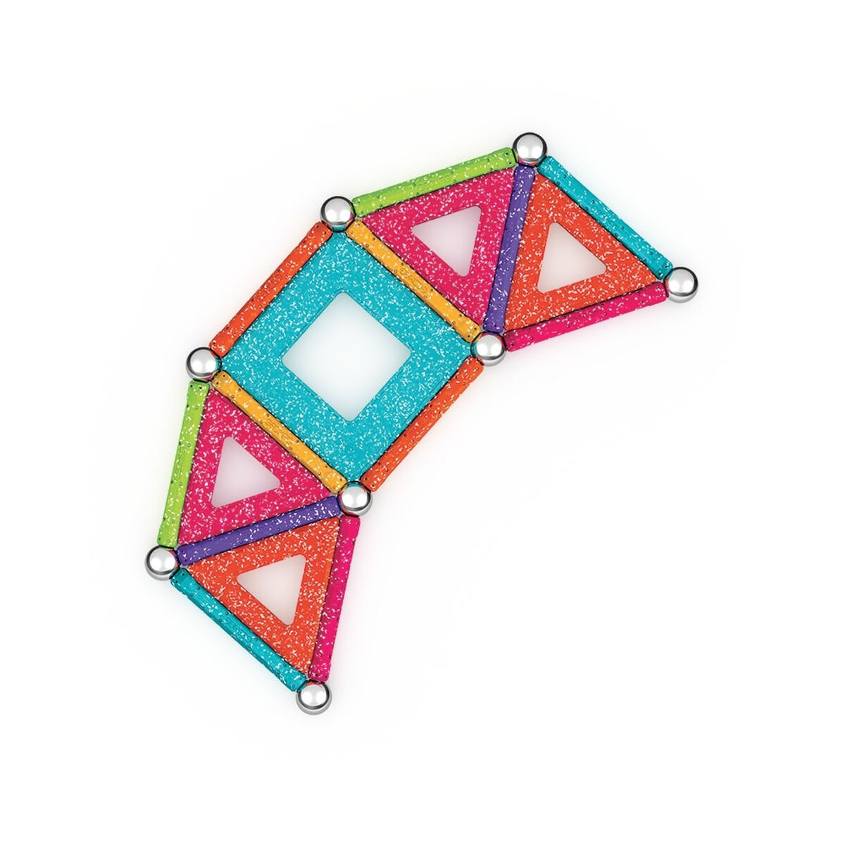 Playset Geomag Glitter (35 Delar) - 3