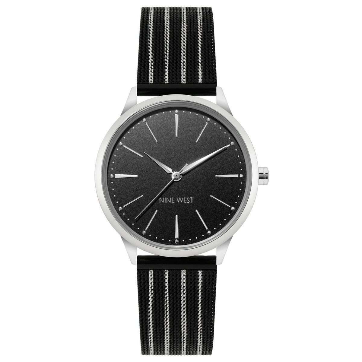 Damklocka Nine West NW-2567SVBK (Ø 36 mm)