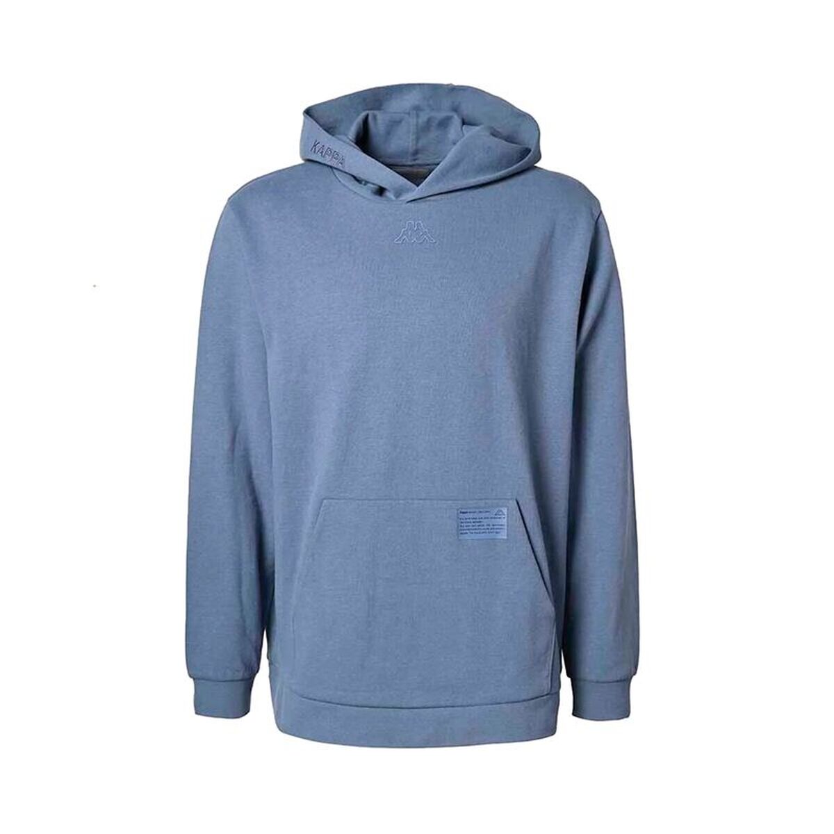 Tröja med huva Herr Kappa Edwyn Life Blue Indigo