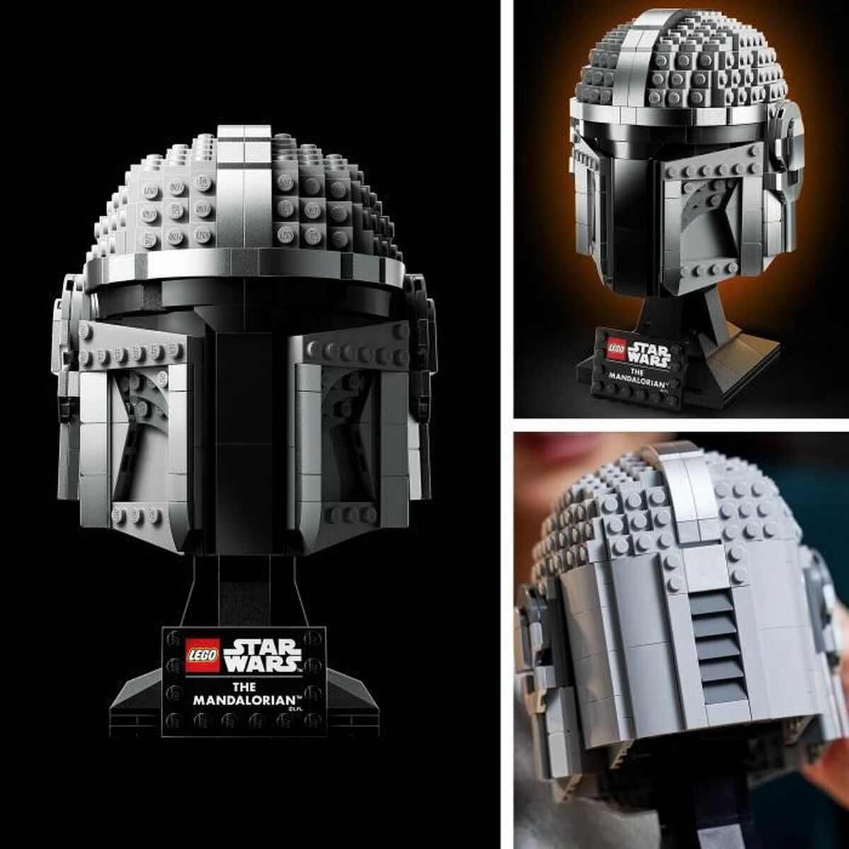 Playset Lego 75328 Star Wars The Mandalorian Helmet - 3