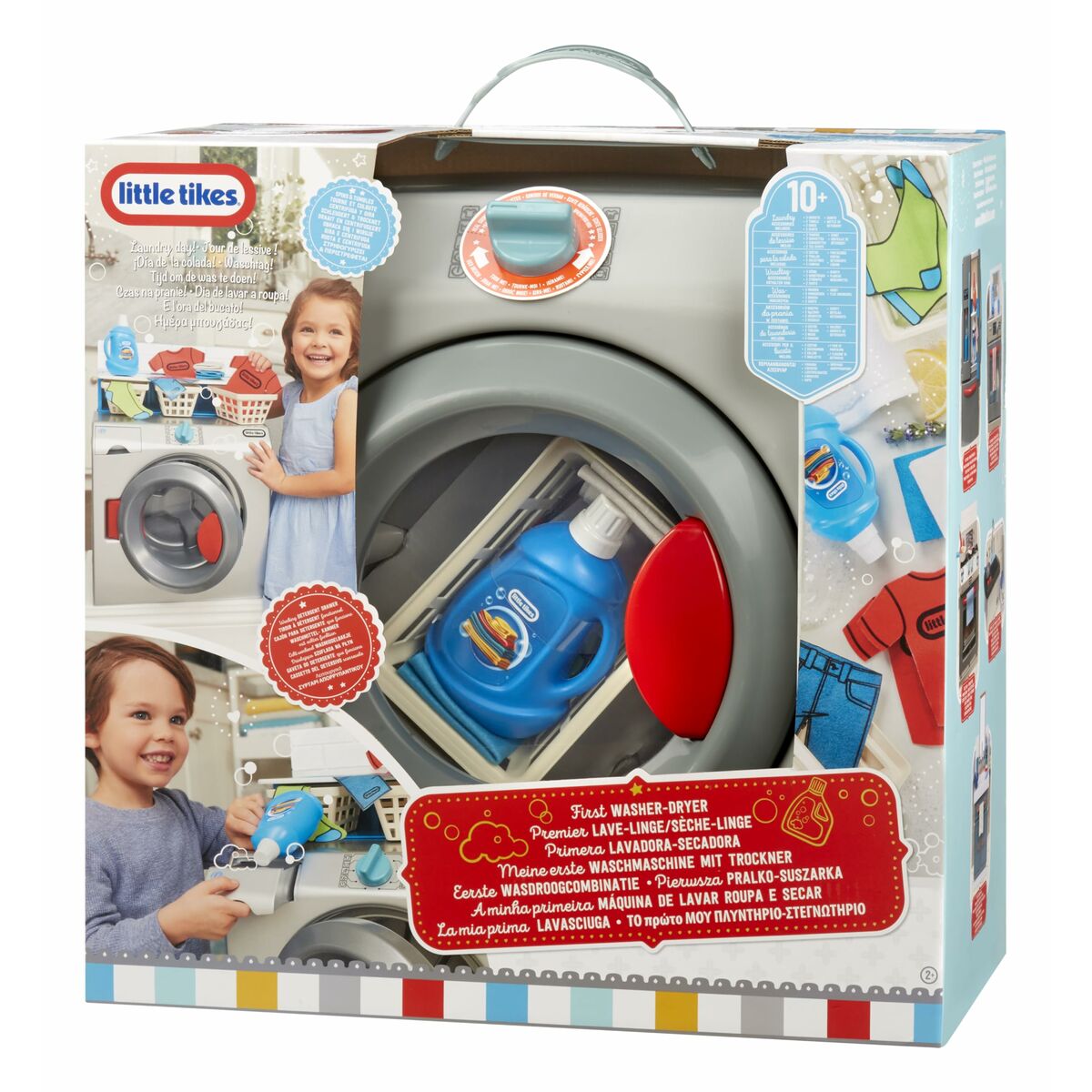 Tvättmaskin för leksaker Little Tikes My 1st washing machine 29 x 39,4 x 52,3 cm Interaktivt - 2