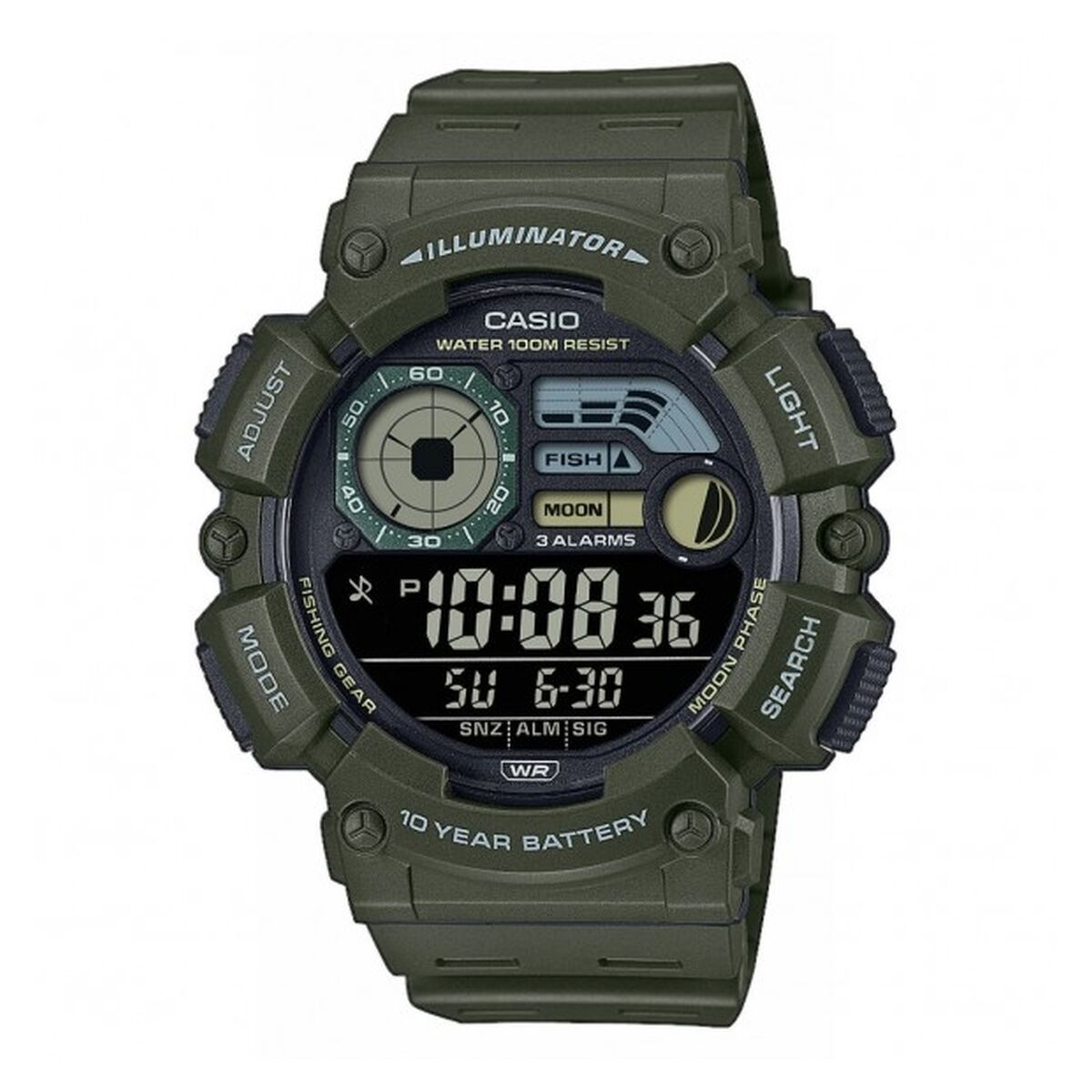 Herrklocka Casio WS-1500H-3BVEF Svart