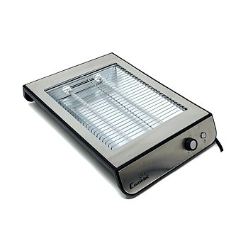 Brödrost COMELEC D230580 600 W Rostfritt stål Svart 600 W
