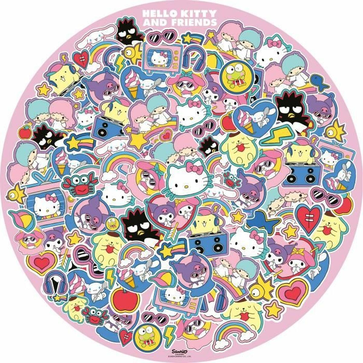 Pussel Hello Kitty Hello Kity and friends 500 Delar - 2