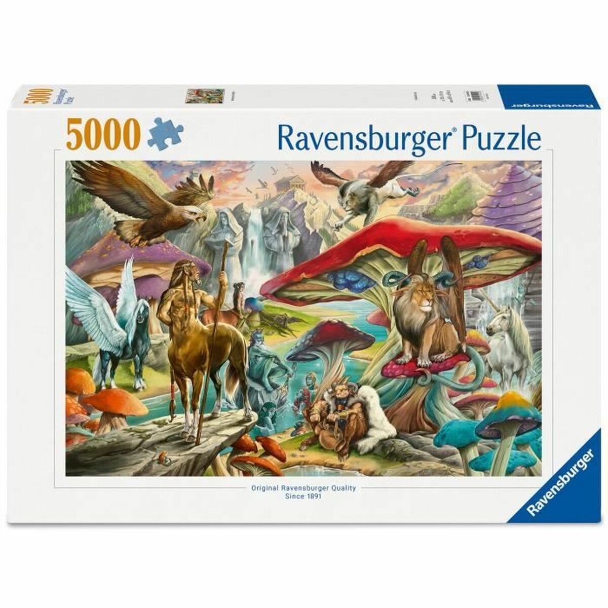 Pussel Ravensburger Pilze & Mythen 5000 Delar