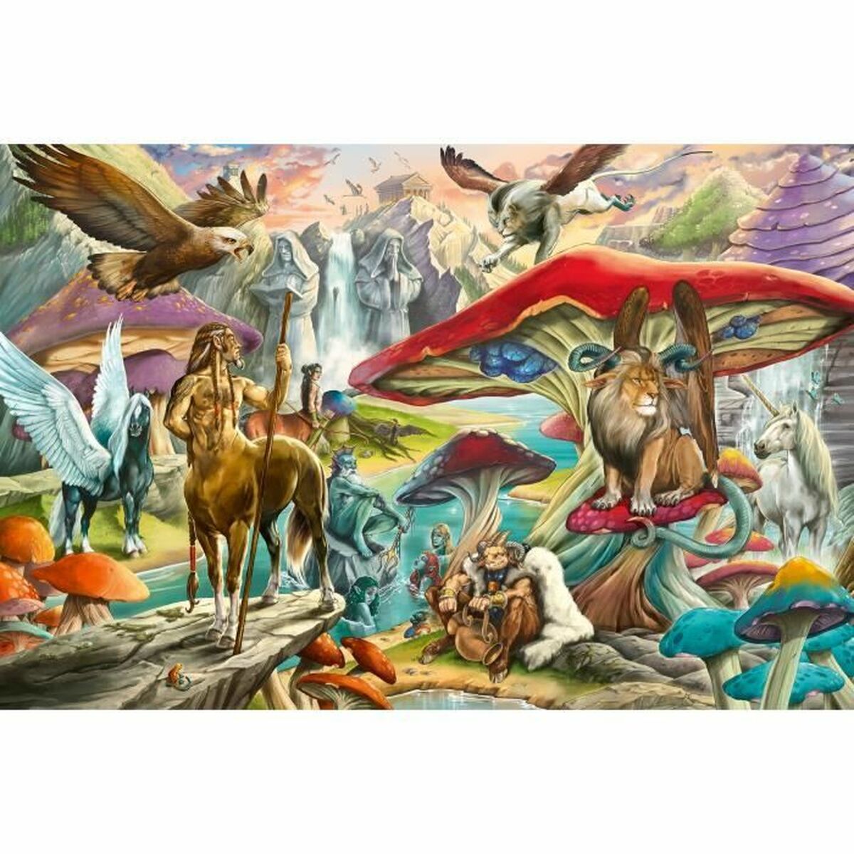 Pussel Ravensburger Pilze & Mythen 5000 Delar - 3