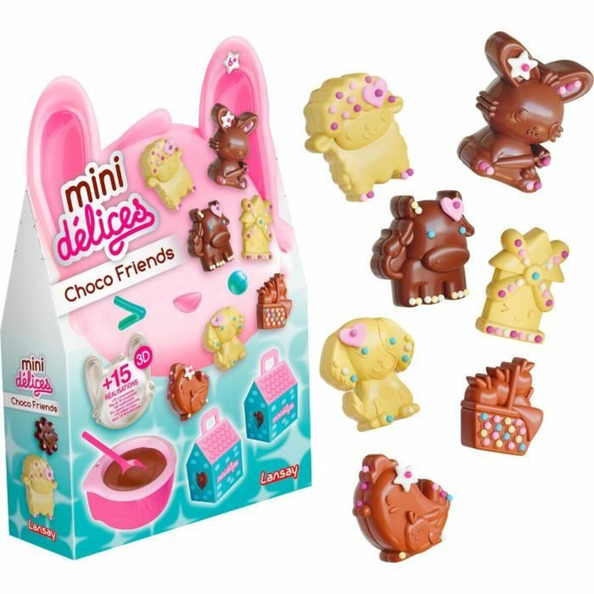 Köksredskapsset Lansay Mini delicias - LANSAY - Choco Friends - 3