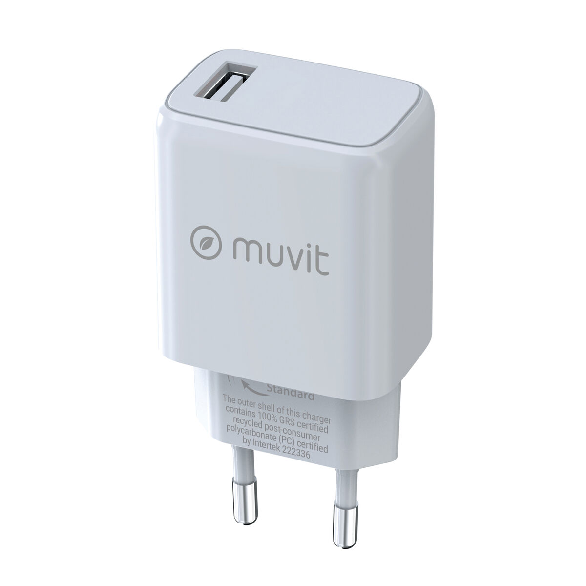 Väggladdare Muvit MCACC0002 Vit 12 W