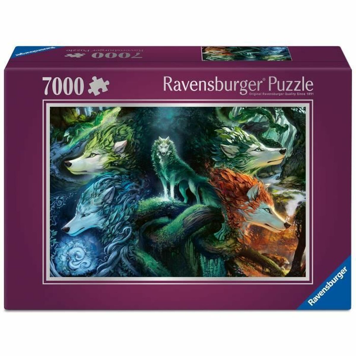 Pussel Ravensburger WHISPERS OF THE FOREST 7000 Delar