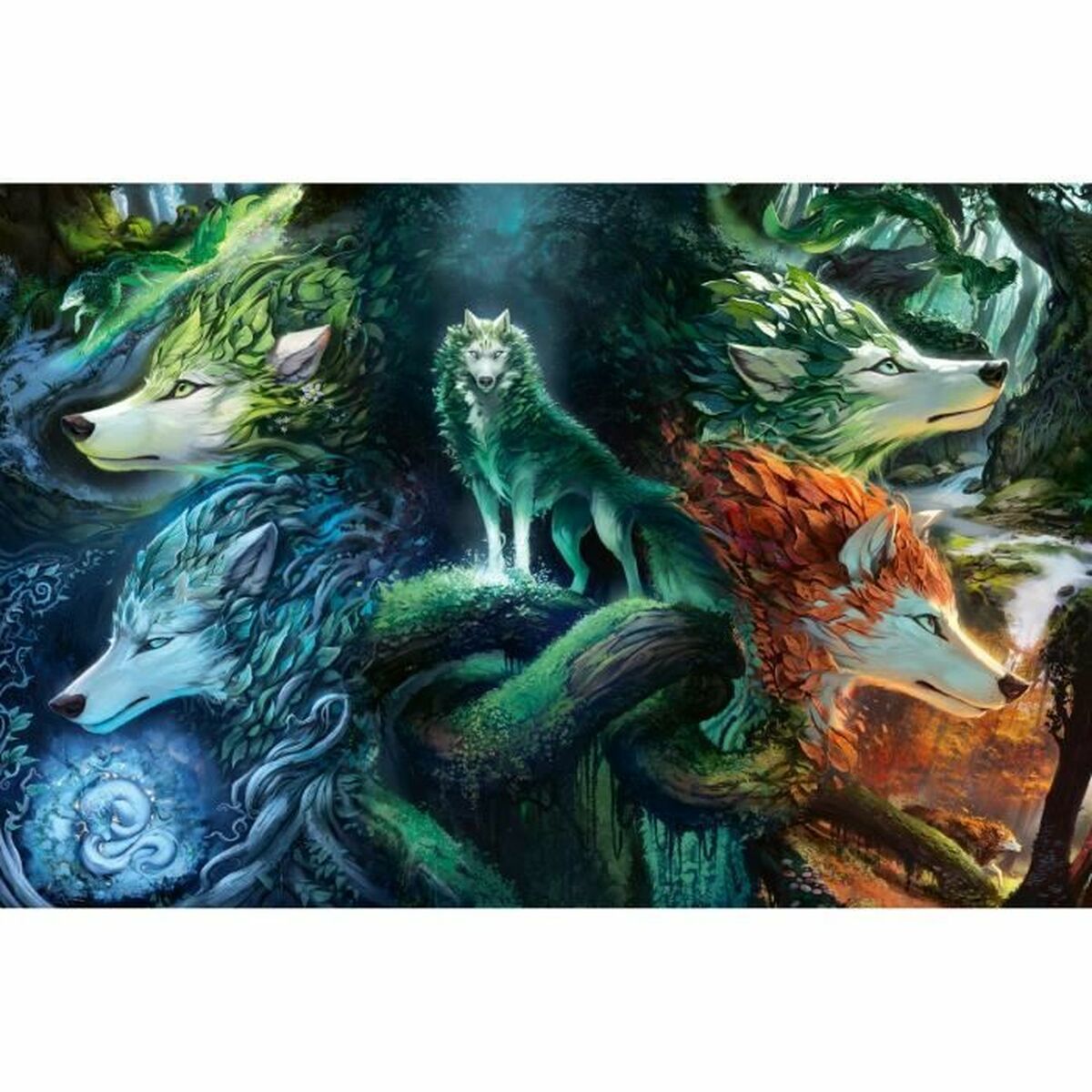 Pussel Ravensburger WHISPERS OF THE FOREST 7000 Delar - 3