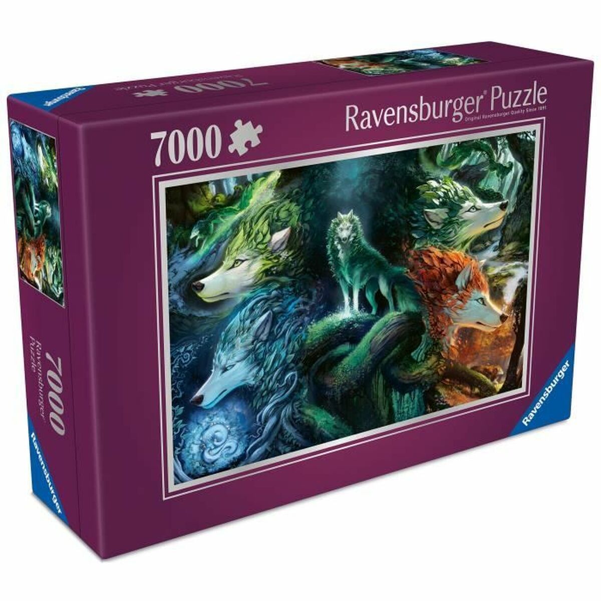 Pussel Ravensburger WHISPERS OF THE FOREST 7000 Delar - 2