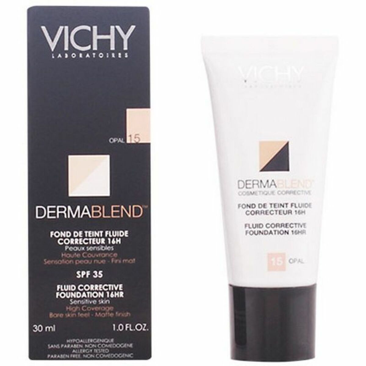 Flytande foundation för läppar Dermablend Vichy Spf 35 30 ml - 2