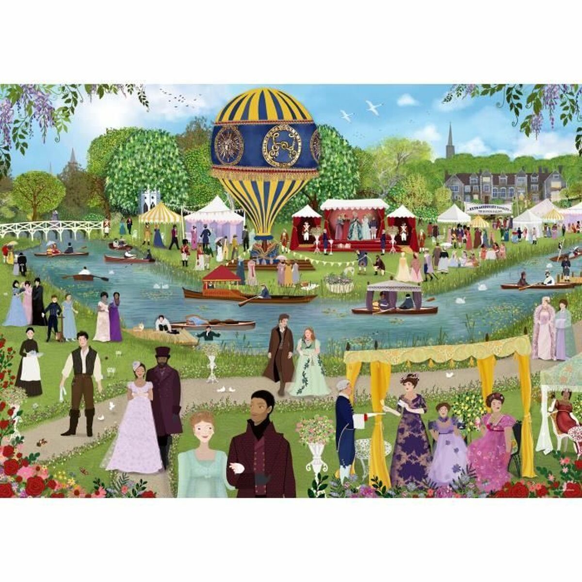 Pussel Ravensburger Bridgerton 1000 Delar - 3