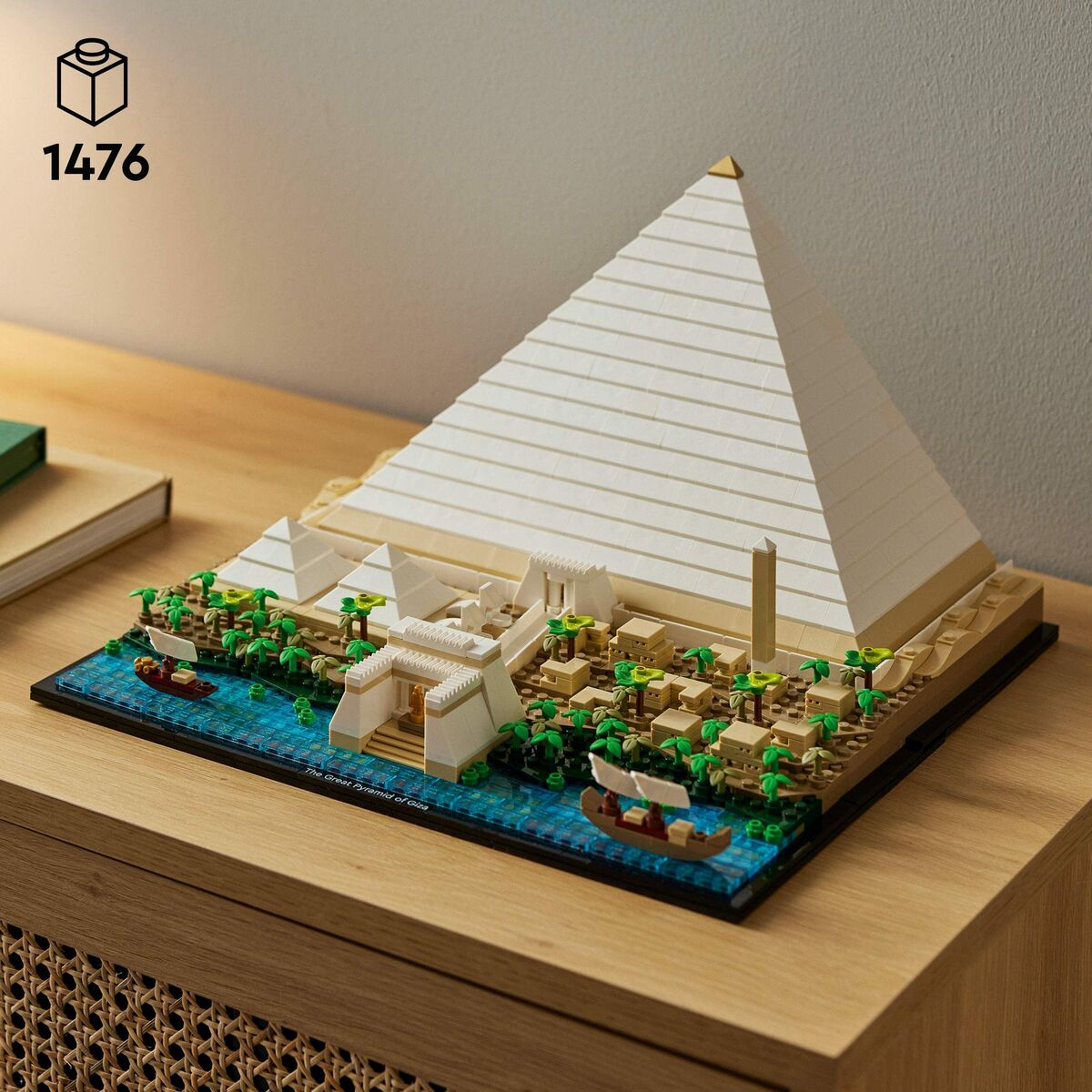 Playset   Lego 21058 Architecture The Great Pyramid of Giza         1476 Delar - 2