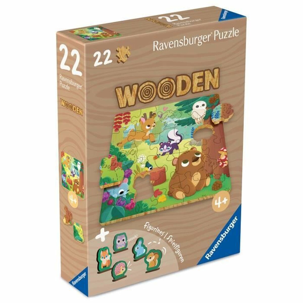 Pussel Ravensburger Wooden 22 Delar - 2
